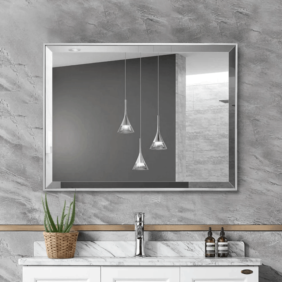 beveled mirror