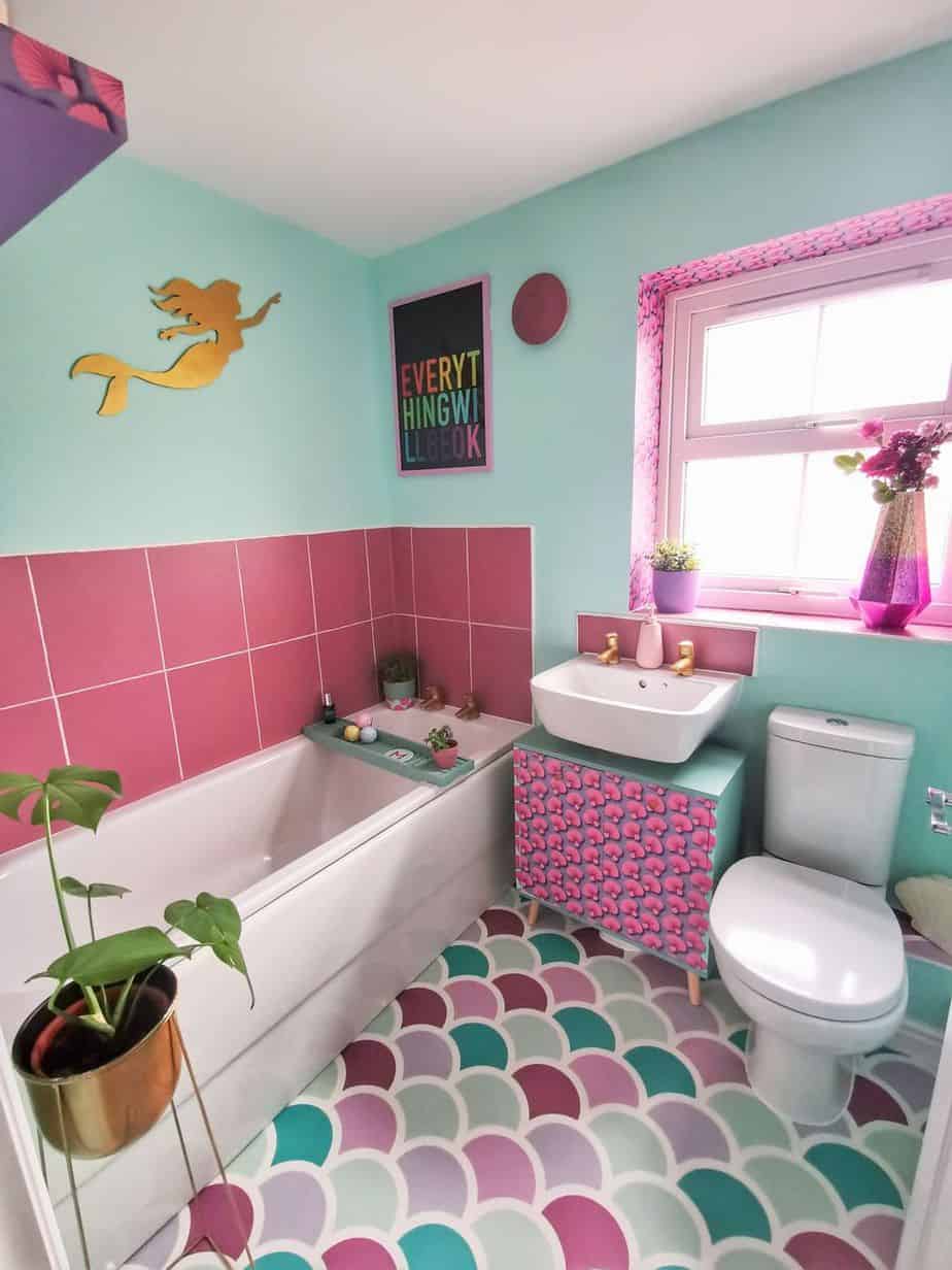 Fish Scale Flooring