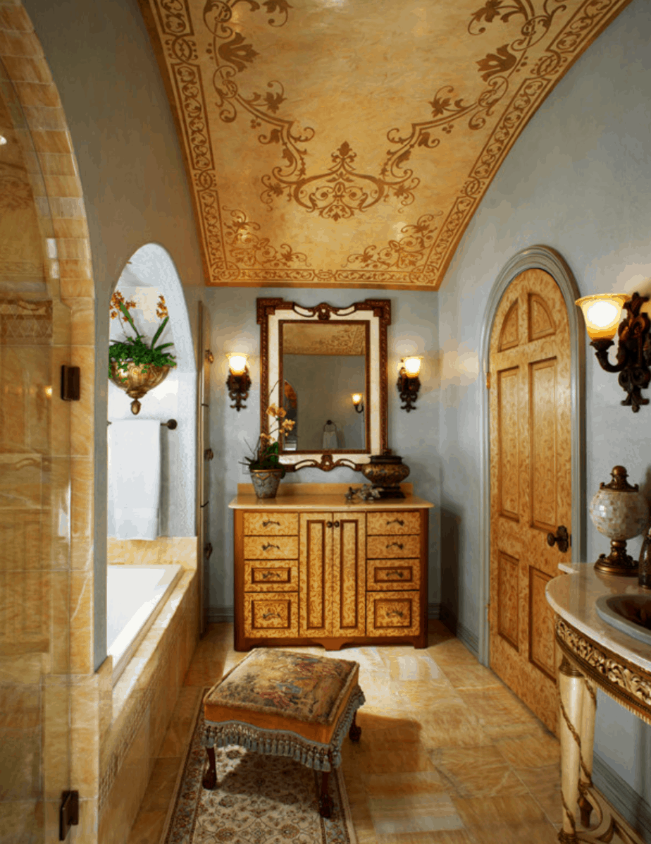 arched door