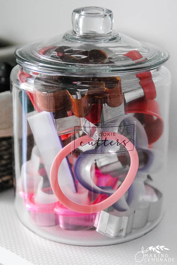 cookie cutter jar