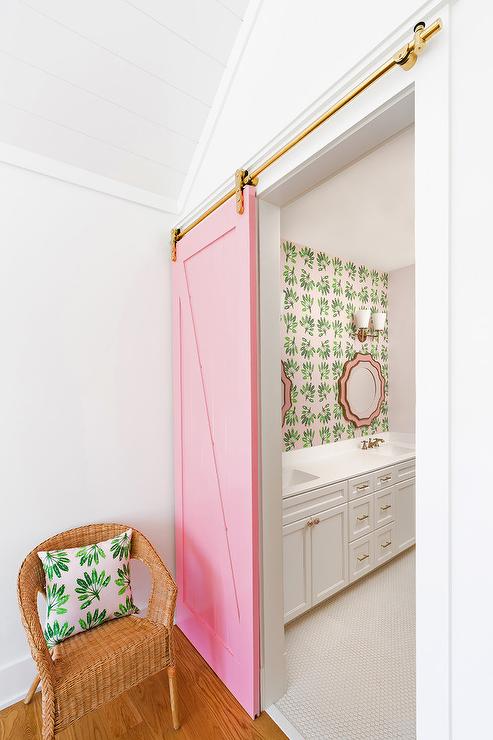 Glamorous Barn Door