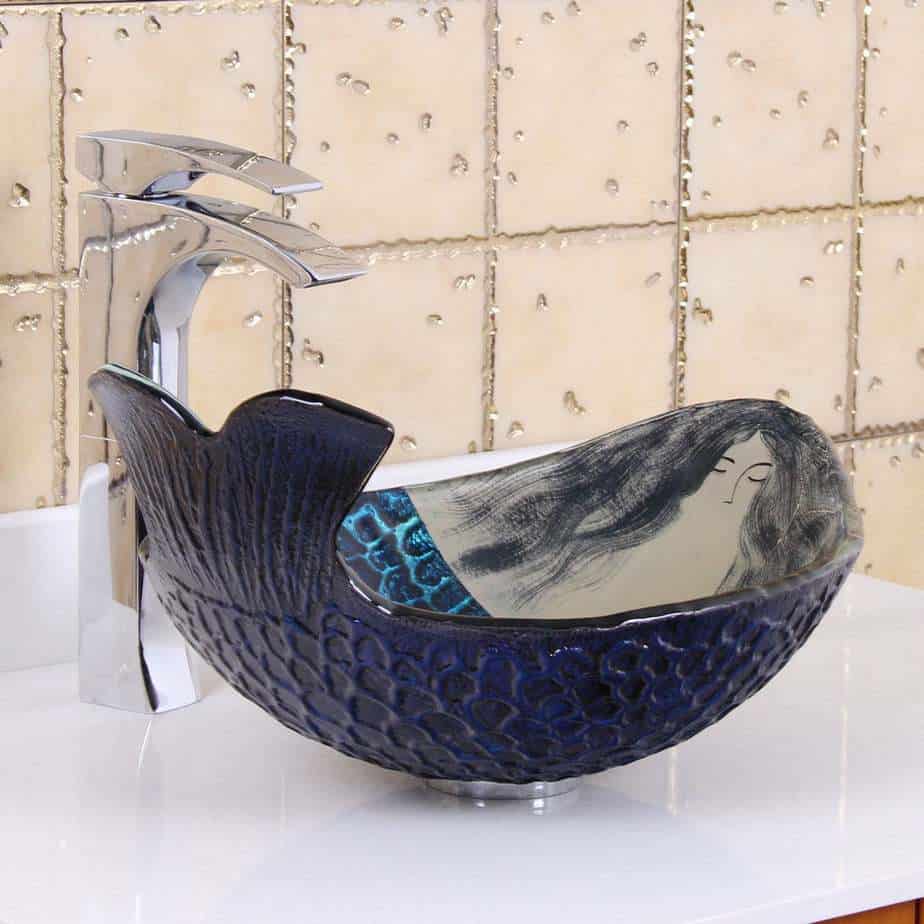 mermaid vessel sink
