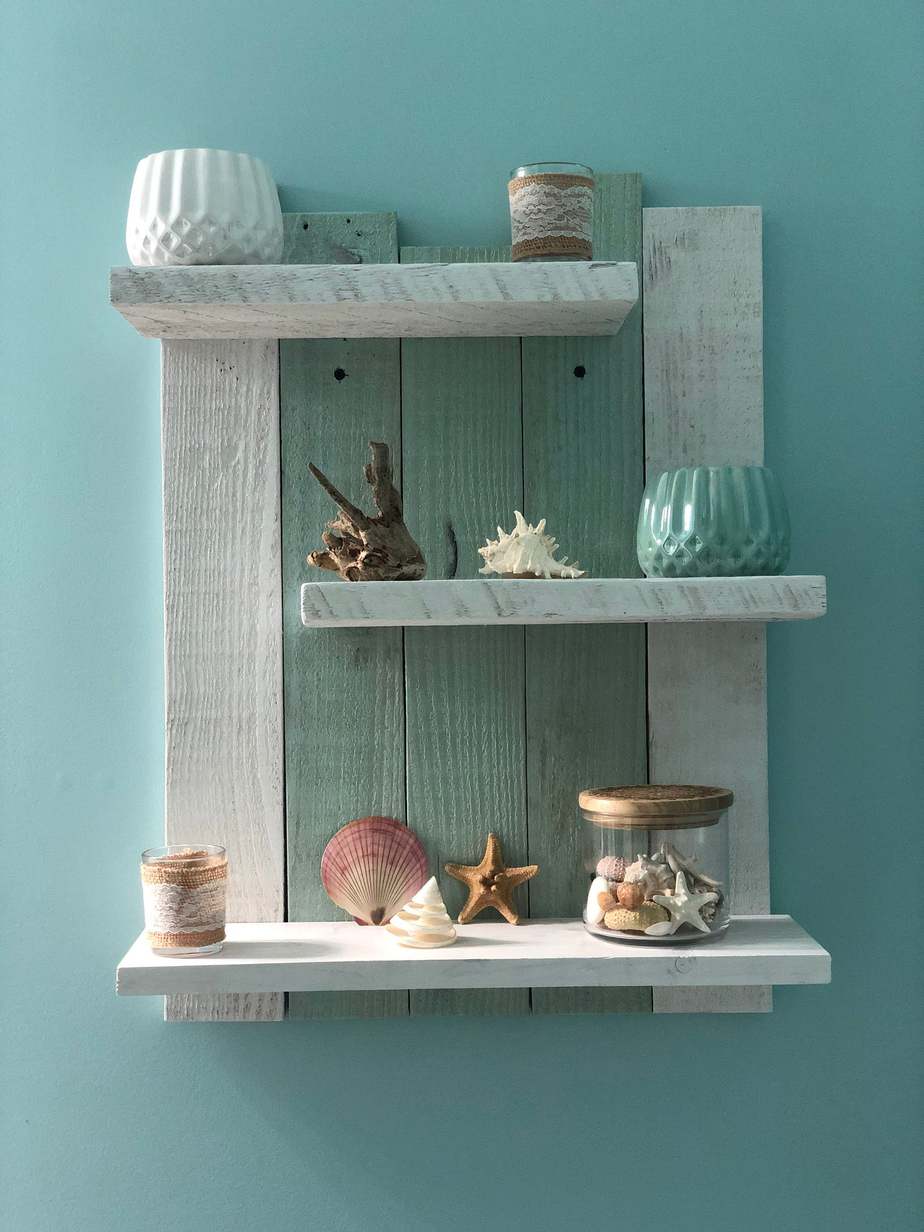 rustic shelf