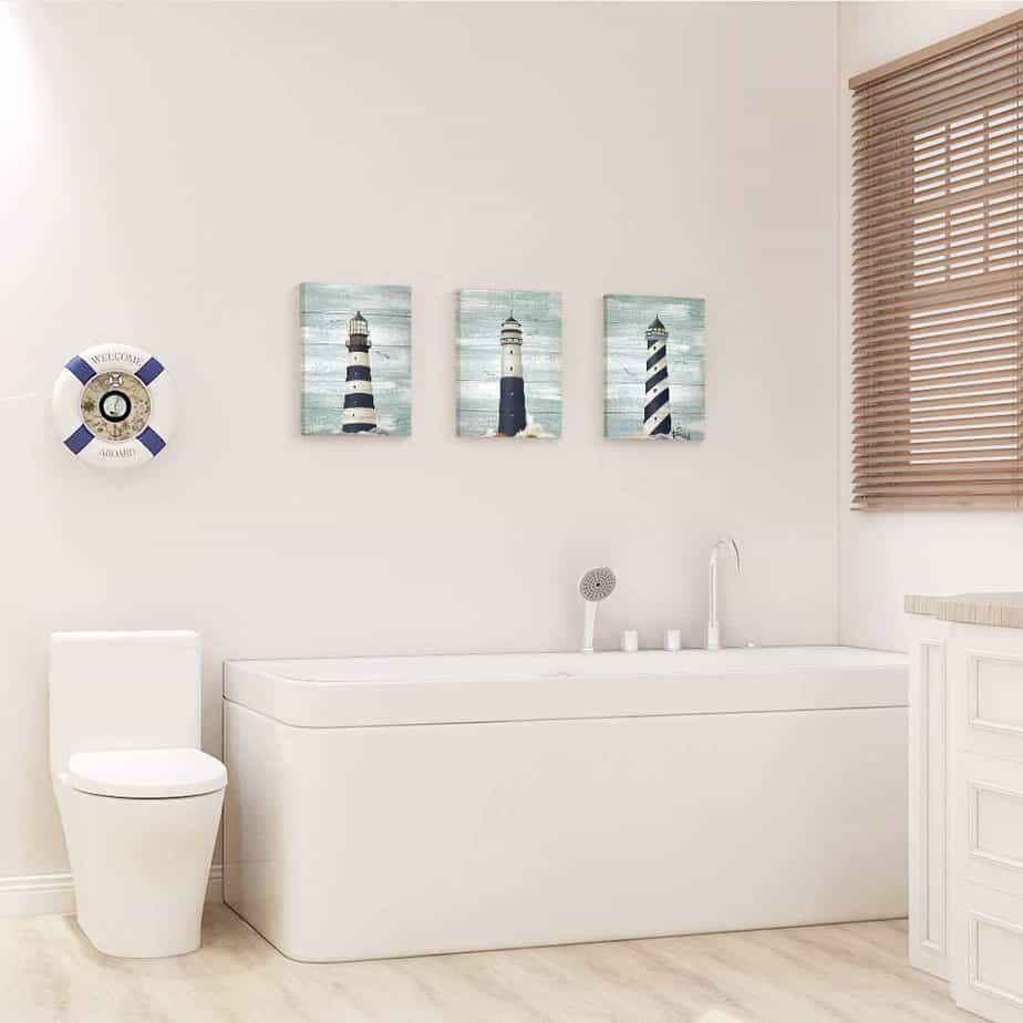 Nautical Bathroom Wall Art