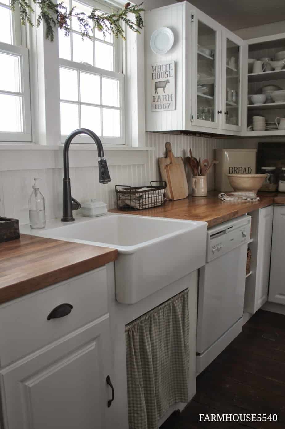 wooden counter tops