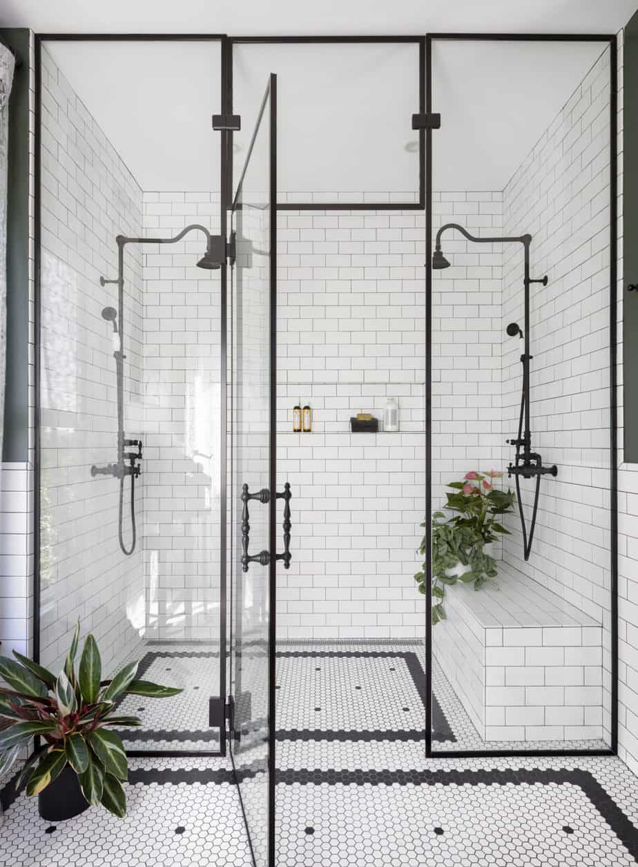 walk-in shower