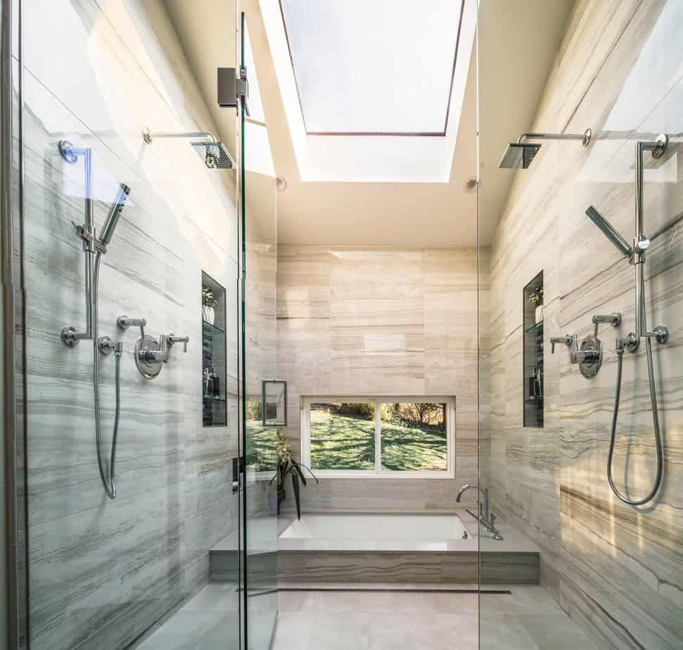 shower skylight