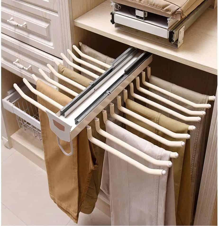 pull out trousers rack