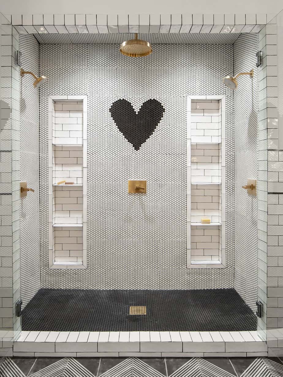 tile with design