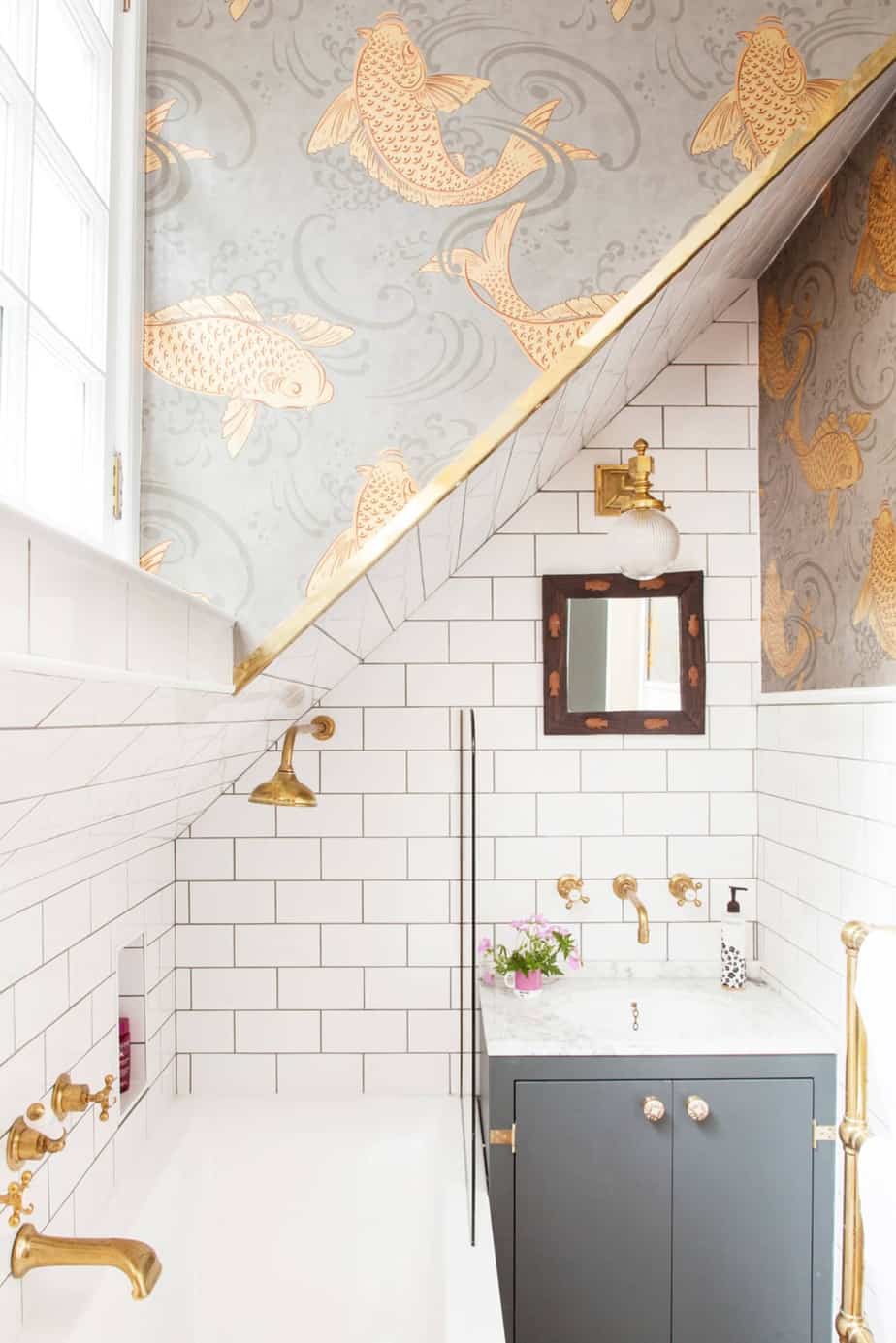 apply wallpaper to awkward walls