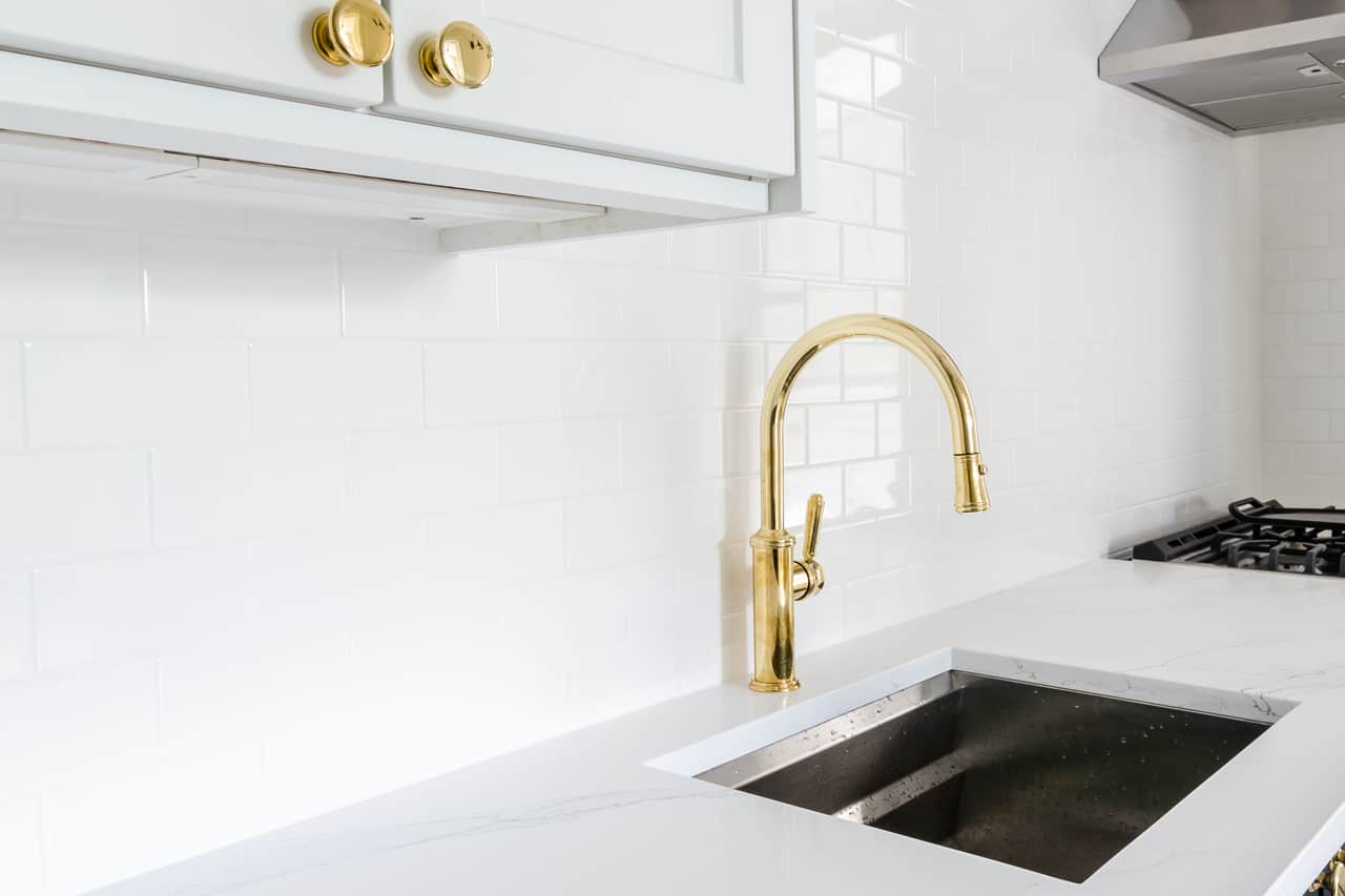 Gold Kitchen Faucets