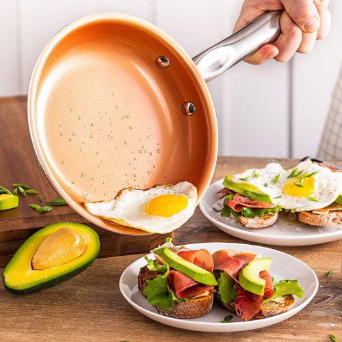 Home Hero Copper Fry Pan