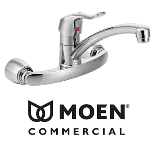 Moen Commercial Wall Mount Kitchen Faucet