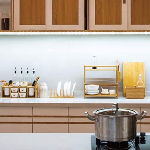 1. Dimmable LED Lighting For Under Kitchen Cabinets