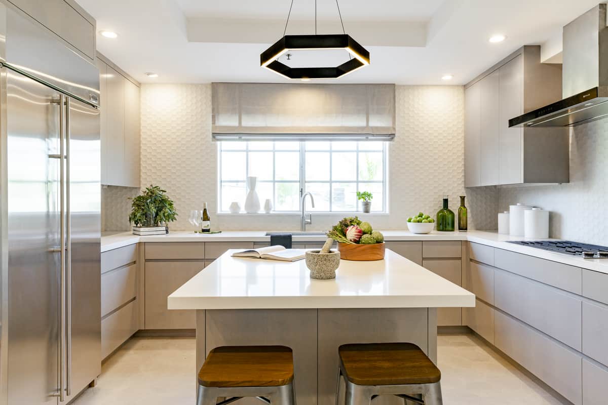 hexagon light fixture
