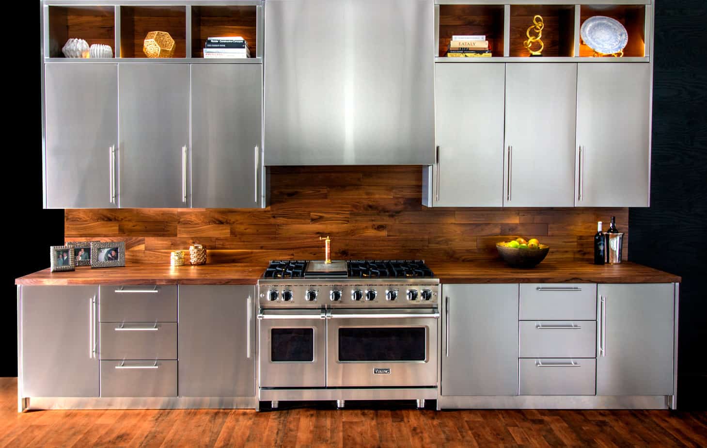 stainless steel cabinets
