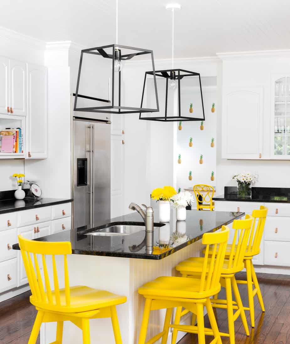 bright barstools