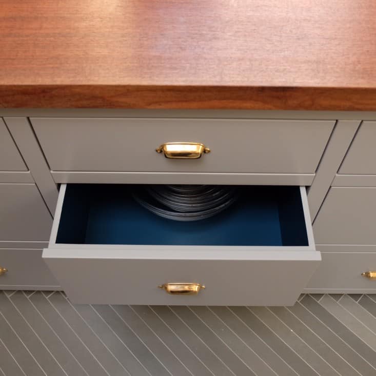 Interior-Painted Cabinets
