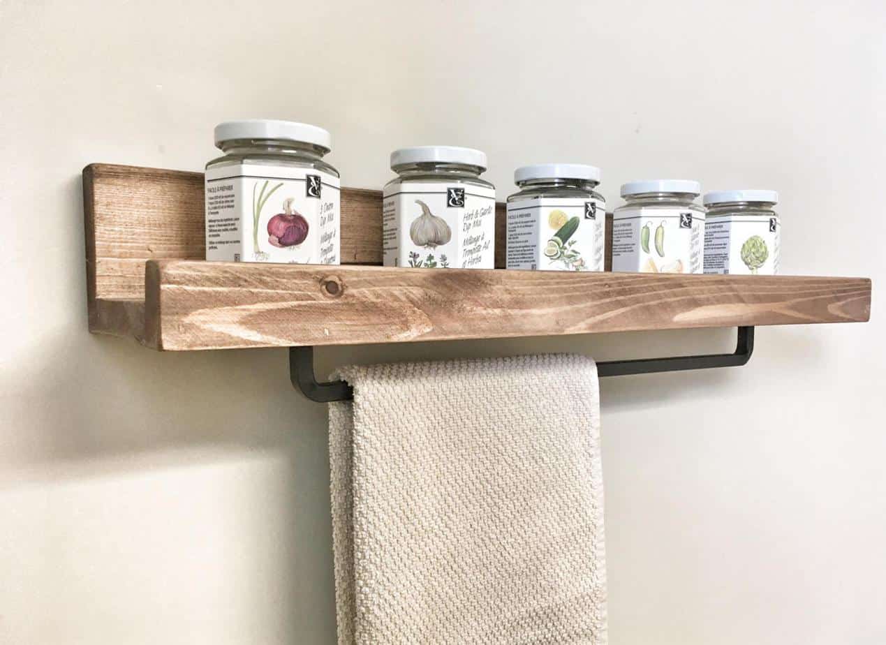 22. Floating Spice Rack