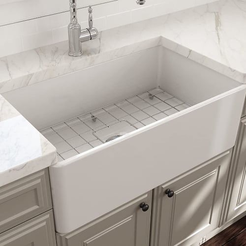 Bocchi Classico Apron Front Fireclay Kitchen Sink