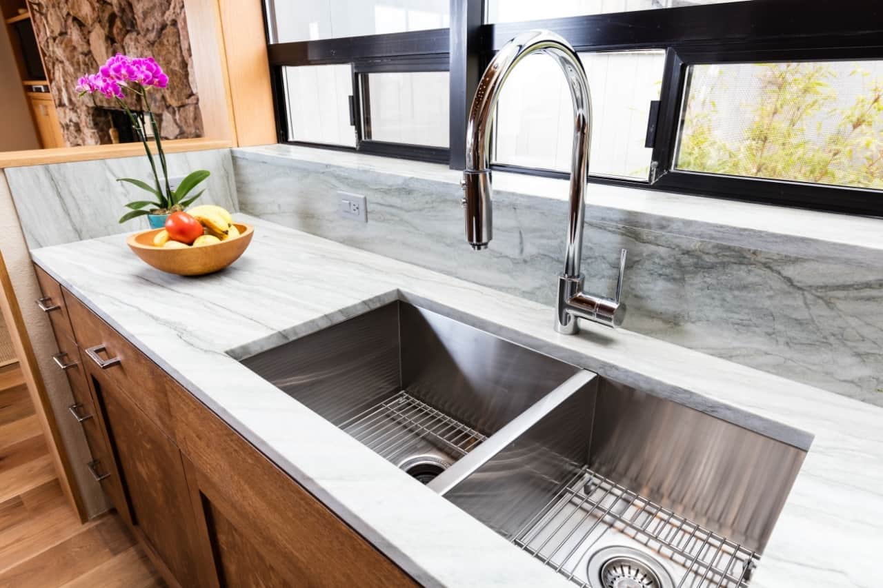 Double Kitchen Sink