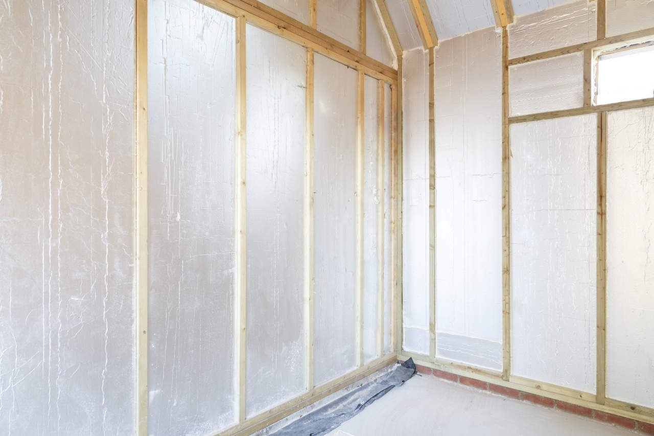 How To Install Rigid Foam Between Studs