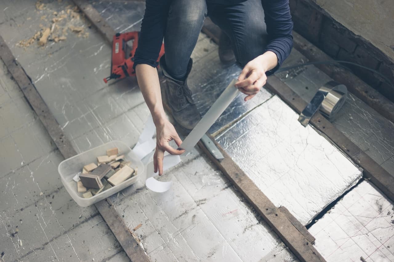 How To Insulate Floor From The Top