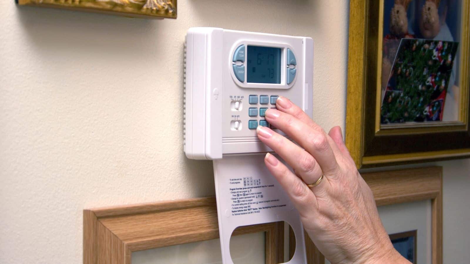 thermostat too low