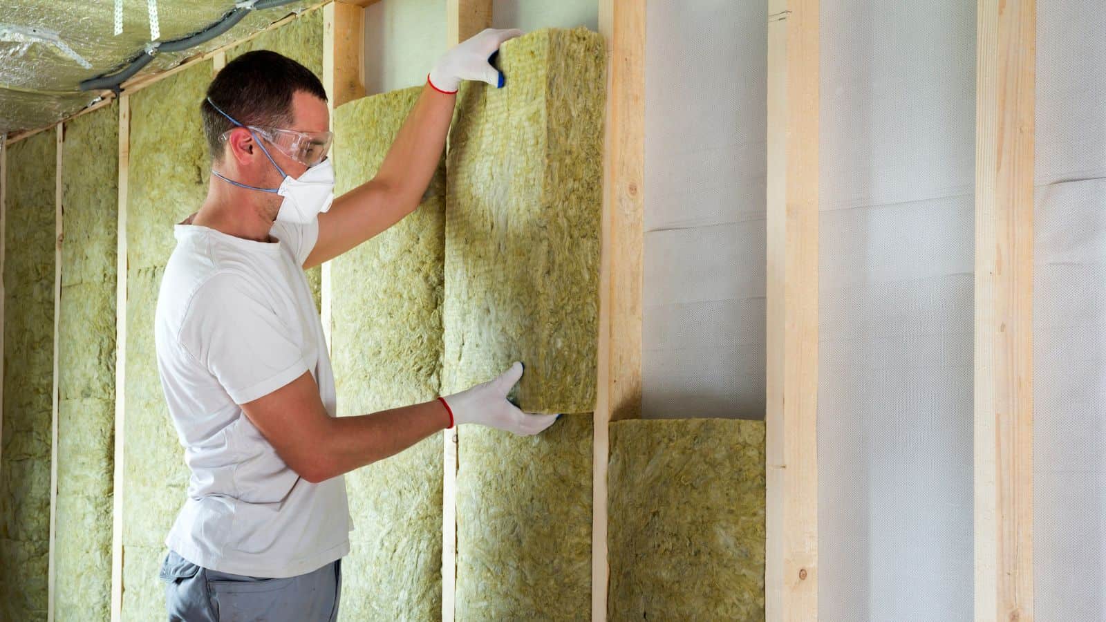 install insulation in shed