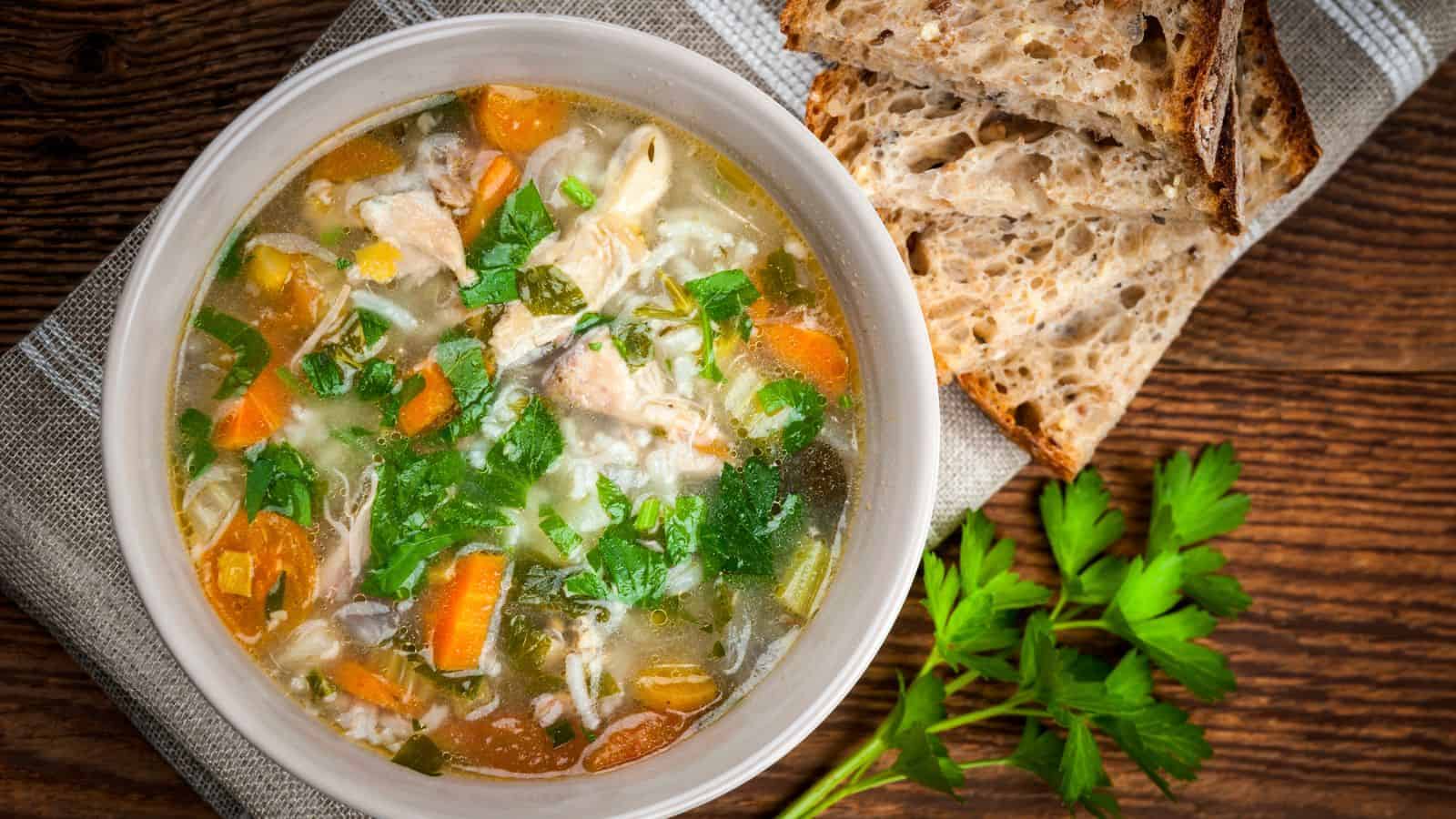 Chicken and Rice Soup
