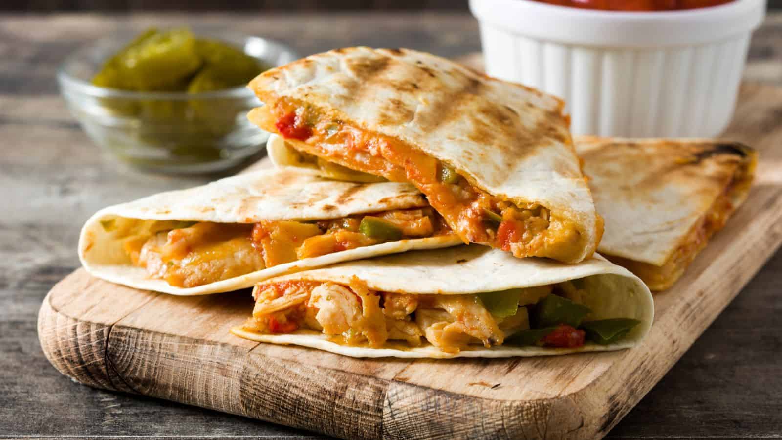 Chicken Quesadillas