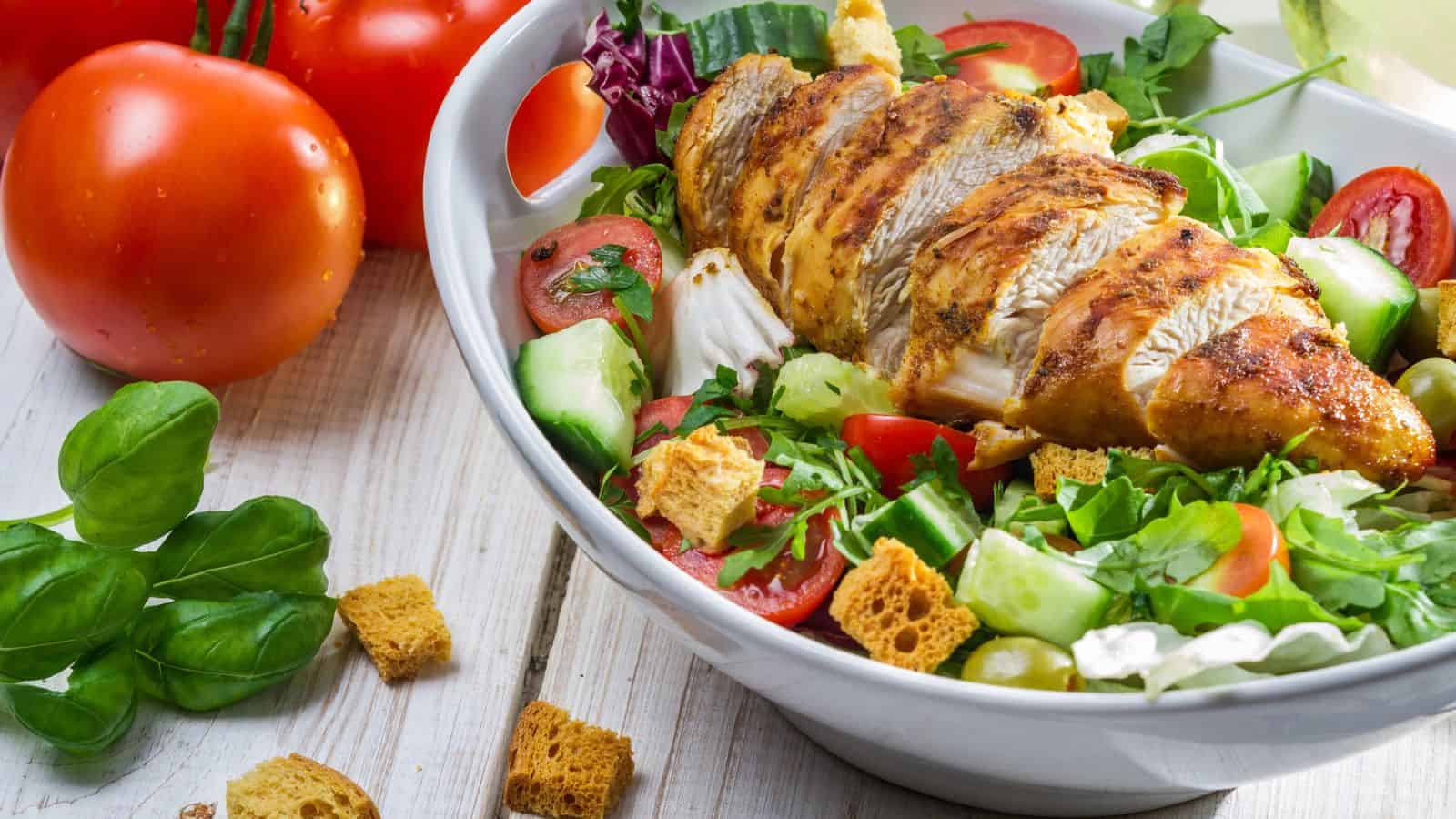 Chopped Chicken Salad