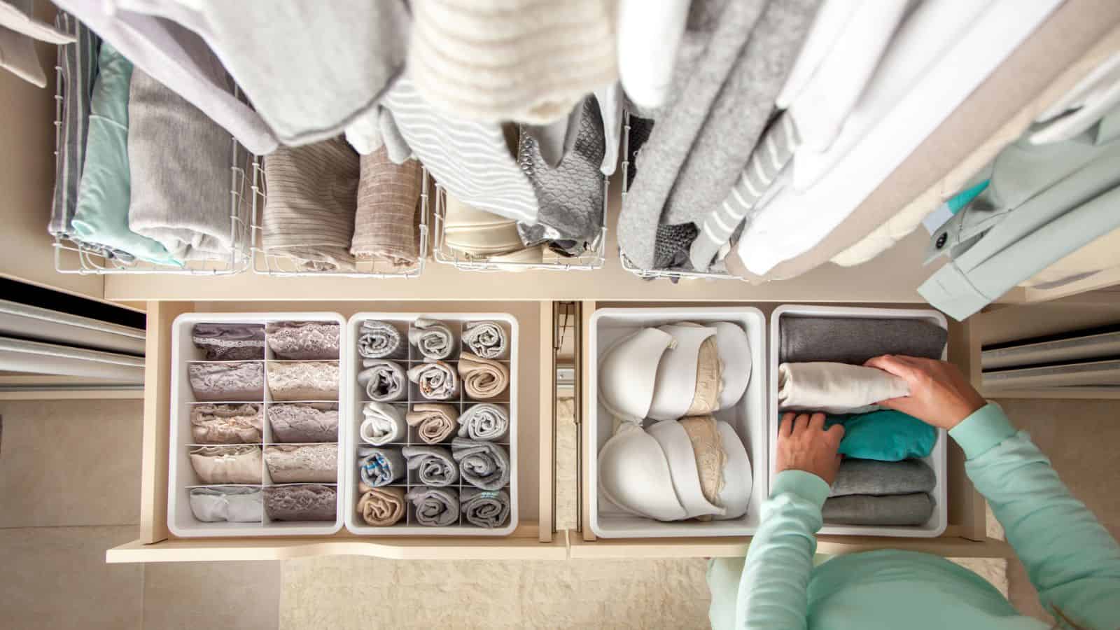 organized closet