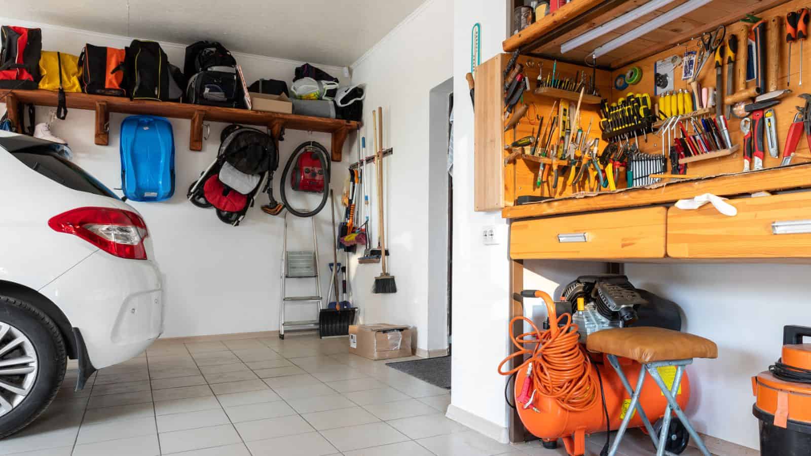 organized garage