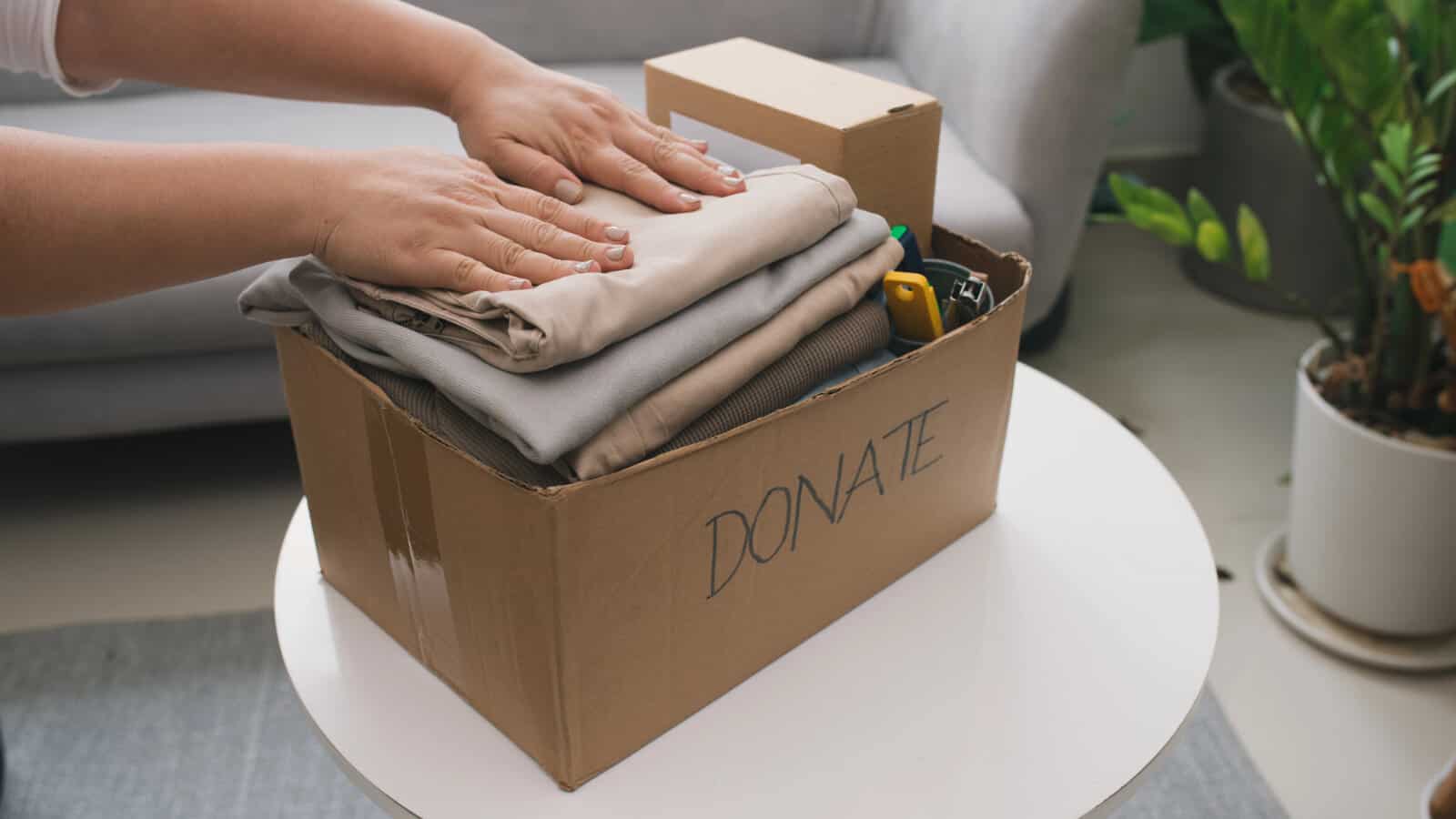 donation box