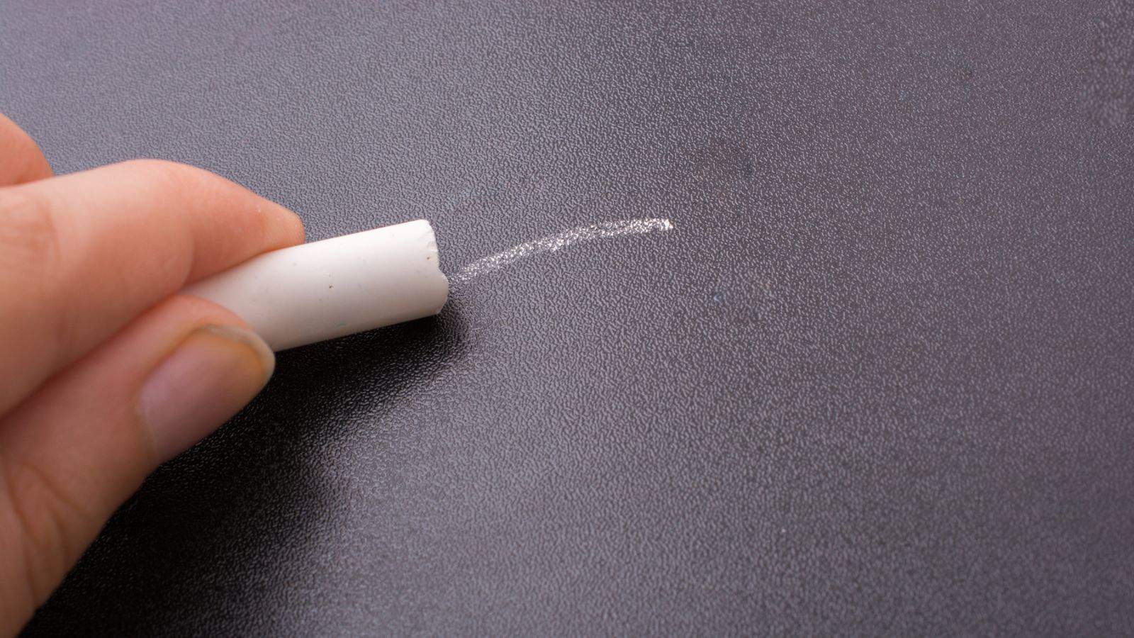 add chalk to combat soil acidity