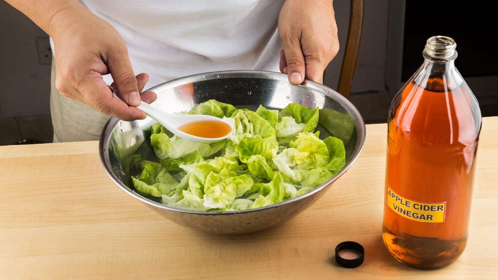 apple cider vinegar is good for plants who like acidic soil