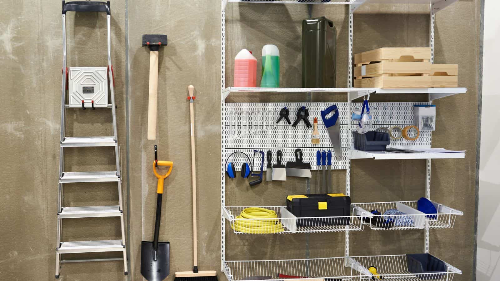 garage wall storage
