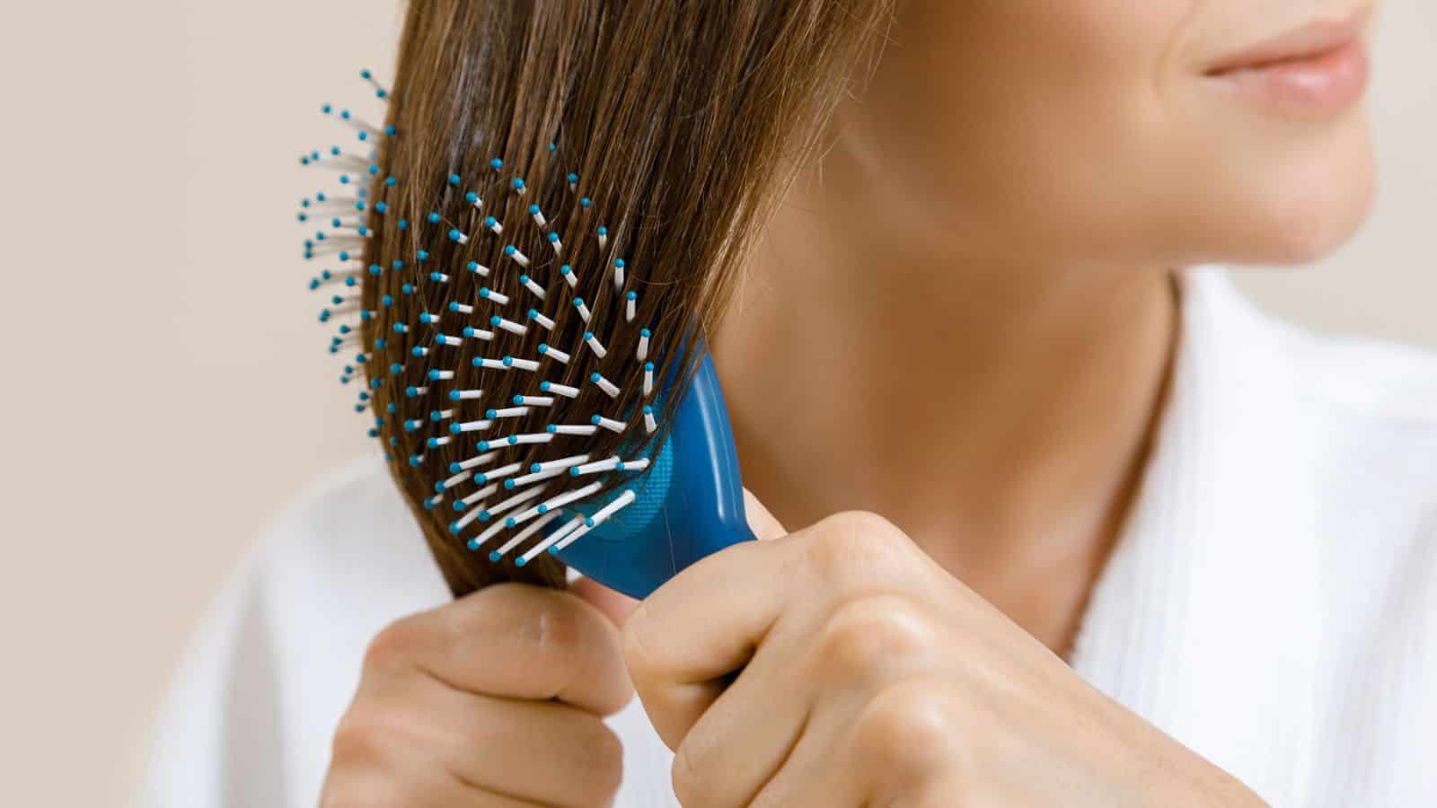 tame flyaway hair with vaseline