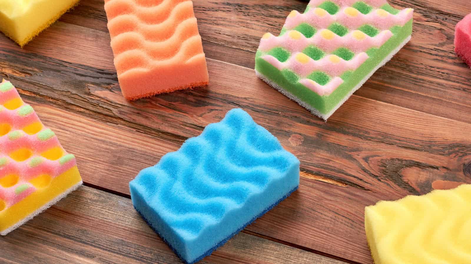 things you can wash in a dishwasher - sponges