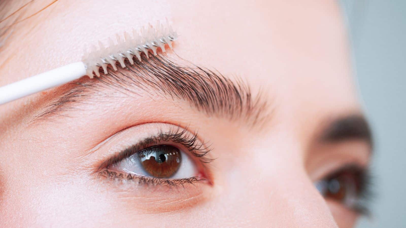 apply brow gel