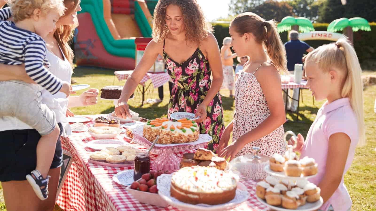 dessert bar backyard bbq