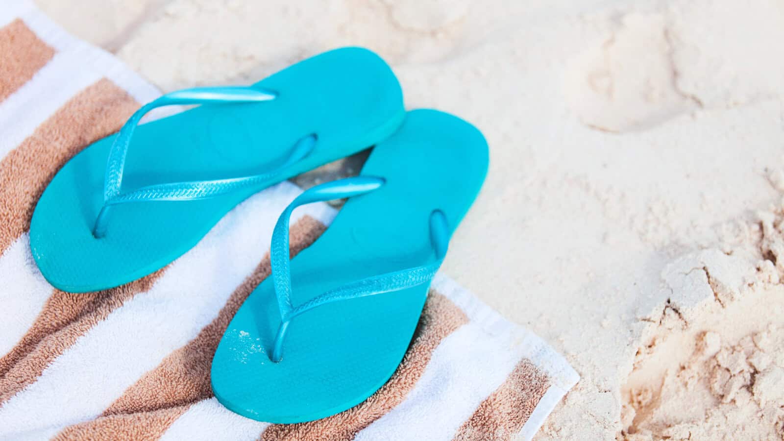 things you can wash in a dishwasher - flip flops