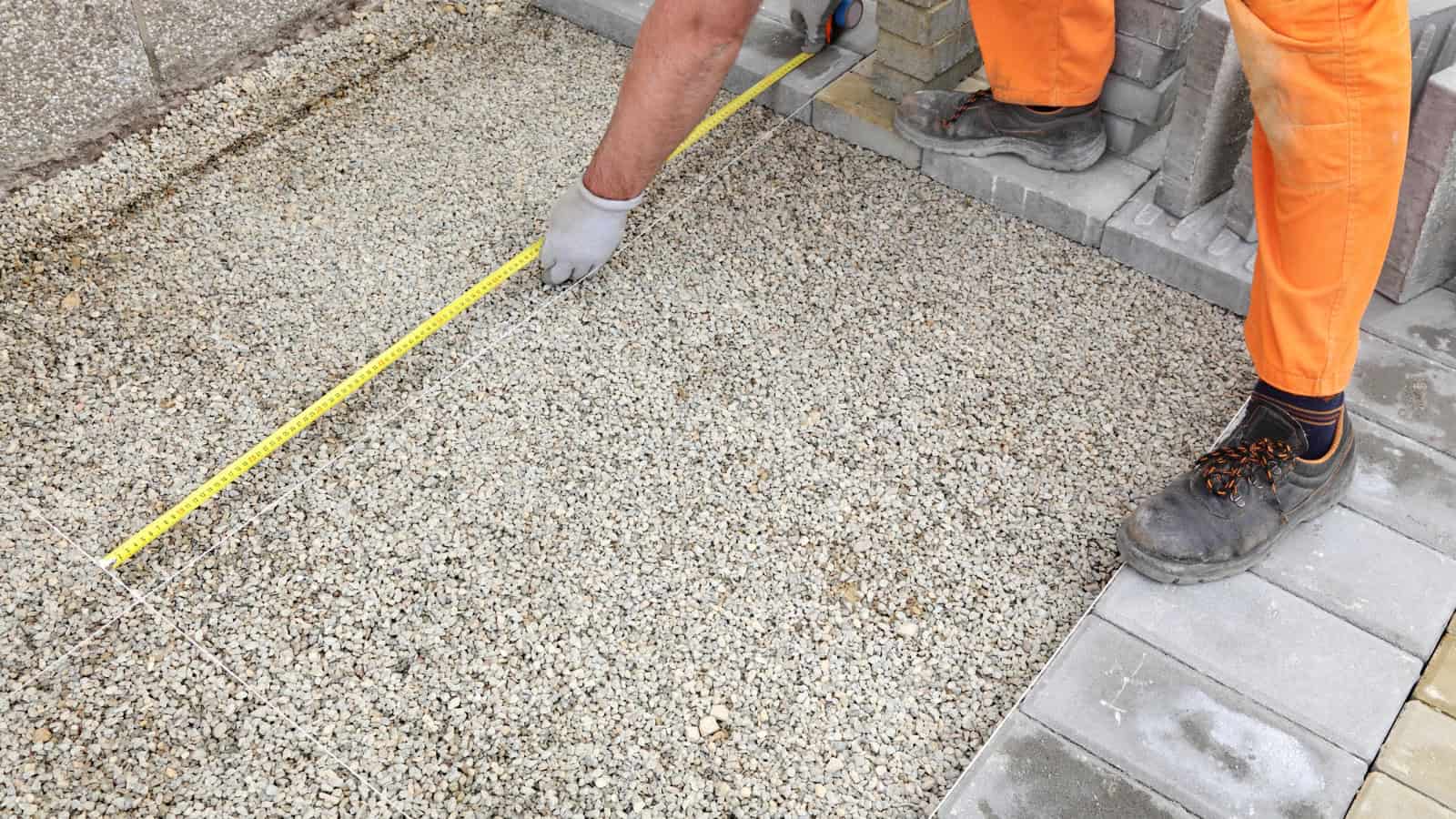 measure space for DIY firepit