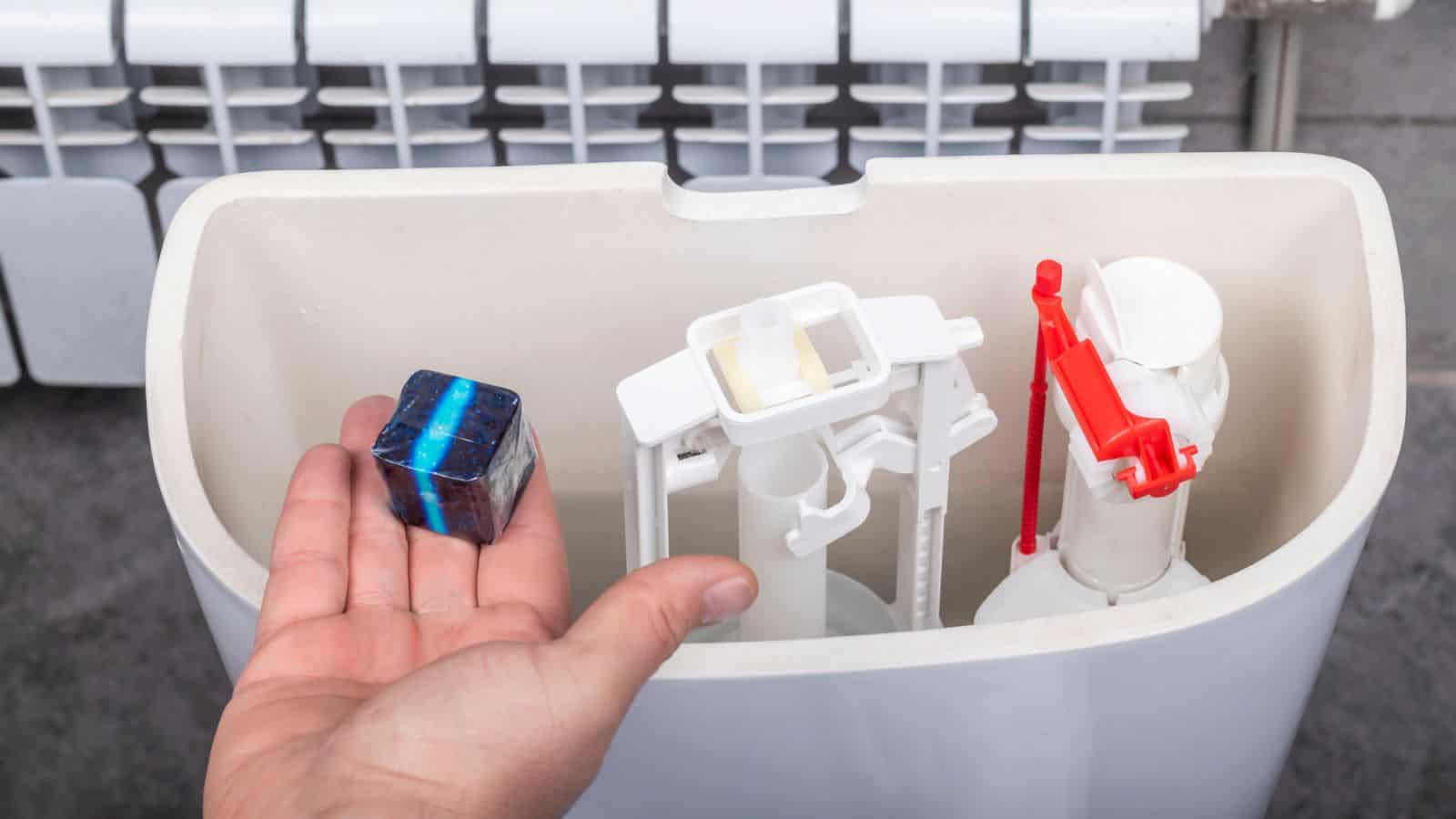 toilet bowl cleaner tablet