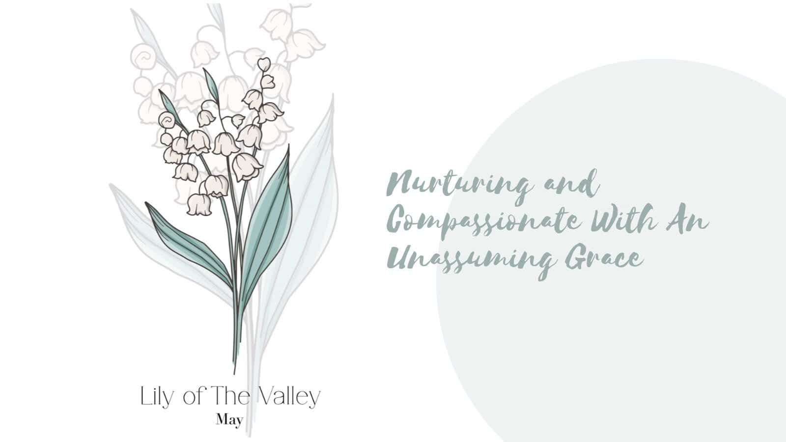 Birth Month Flower - May - Lily of the Valley