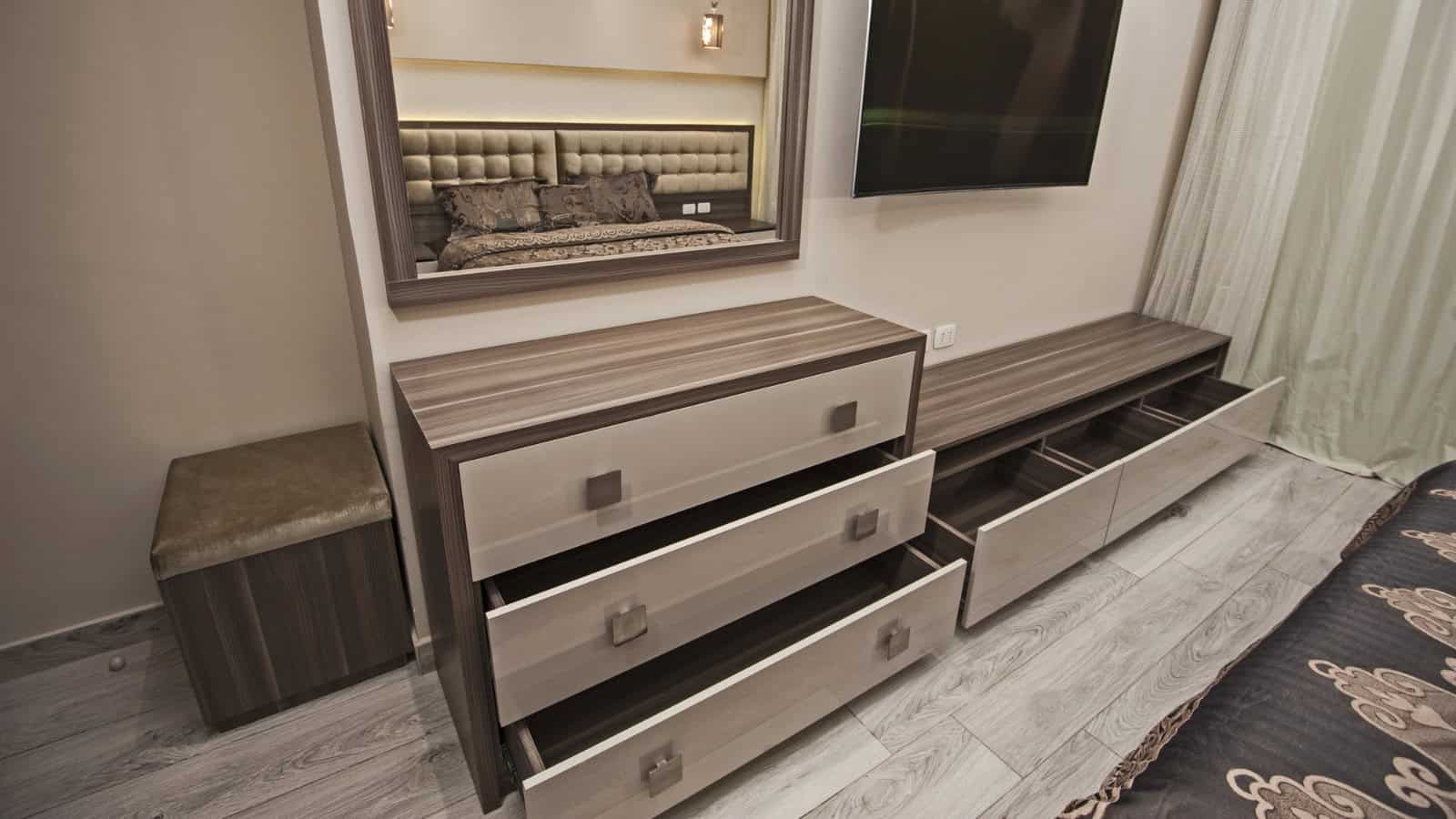 bedroom refresh - assess old furniture