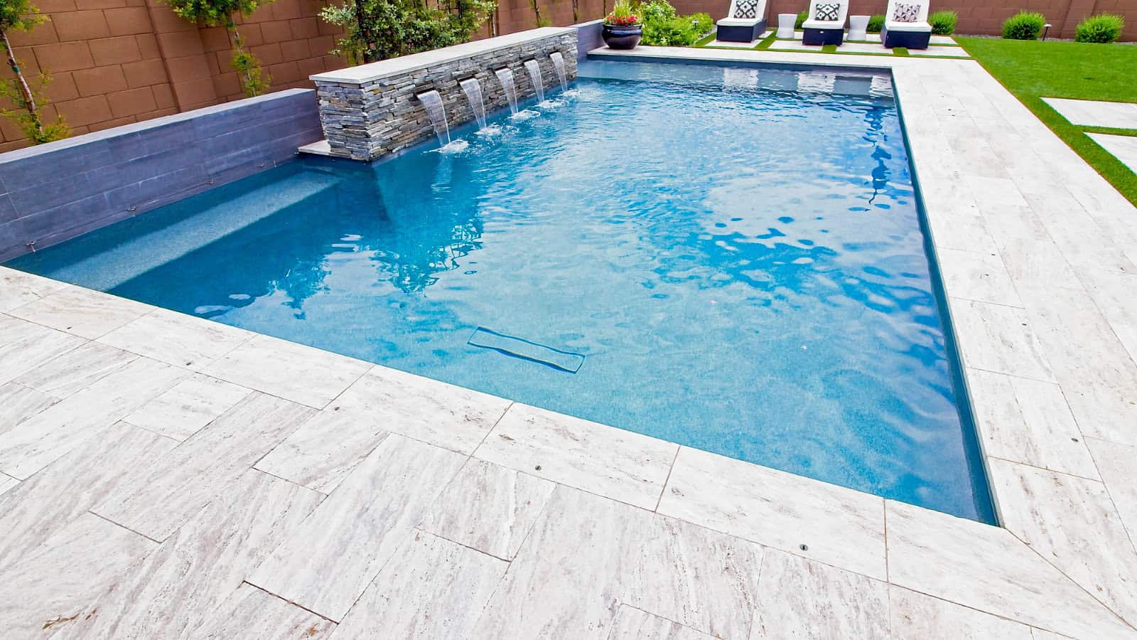 tiles pool surround