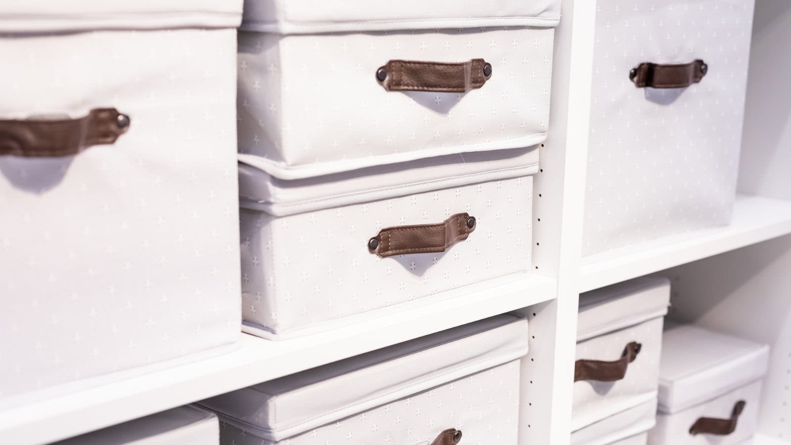 storage boxes for closet organization
